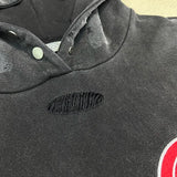 Streetwear hip-hop hoodie with bold motivational text