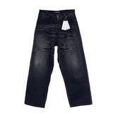 2024 brand new classic embroidered denim zipper fit y project pant jeans cotton denim pants comfort casual jeans 786 ripped baggy denim