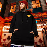 Cartoon Gorilla Banana Graphic Men's Hoodies Autumn Oversized Hip Hop Fashion Hooded Sweatshirt