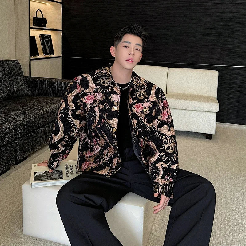 leather panel bomber, high-street look - aesthetic hip hop inspired casual wear