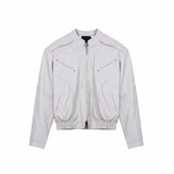 minimalist streetwear jacket, bold fashion piece, aesthetic