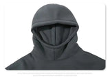 Three Dimensional Foam Splicing Color Hoodie Plus Fleece Hoodie Men An
