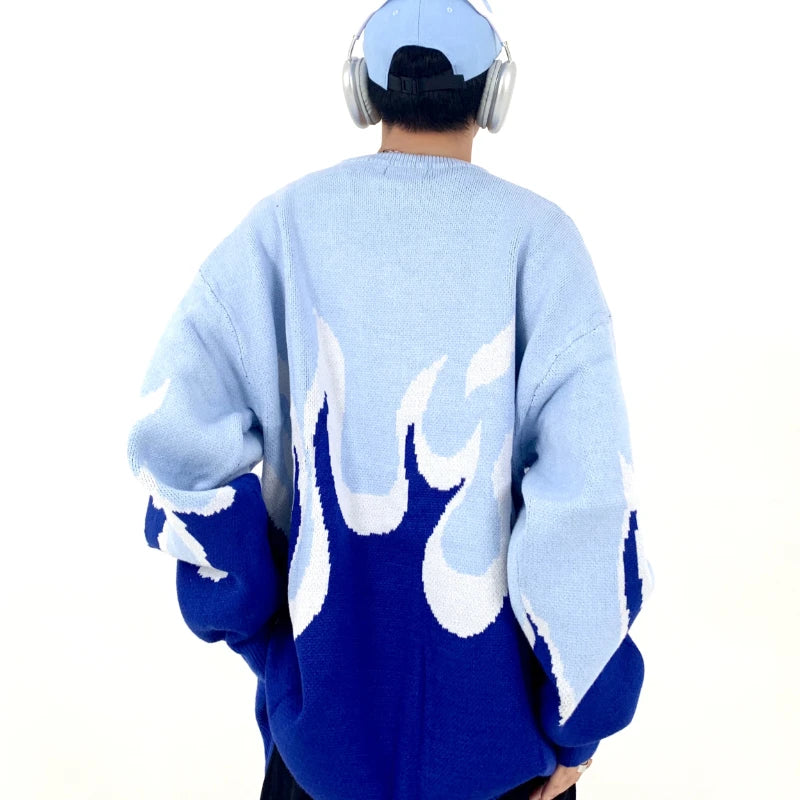 minimalist street knit, unisex streetwear, cozy fashion fit, stylish street outfit, modern aesthetic appeal