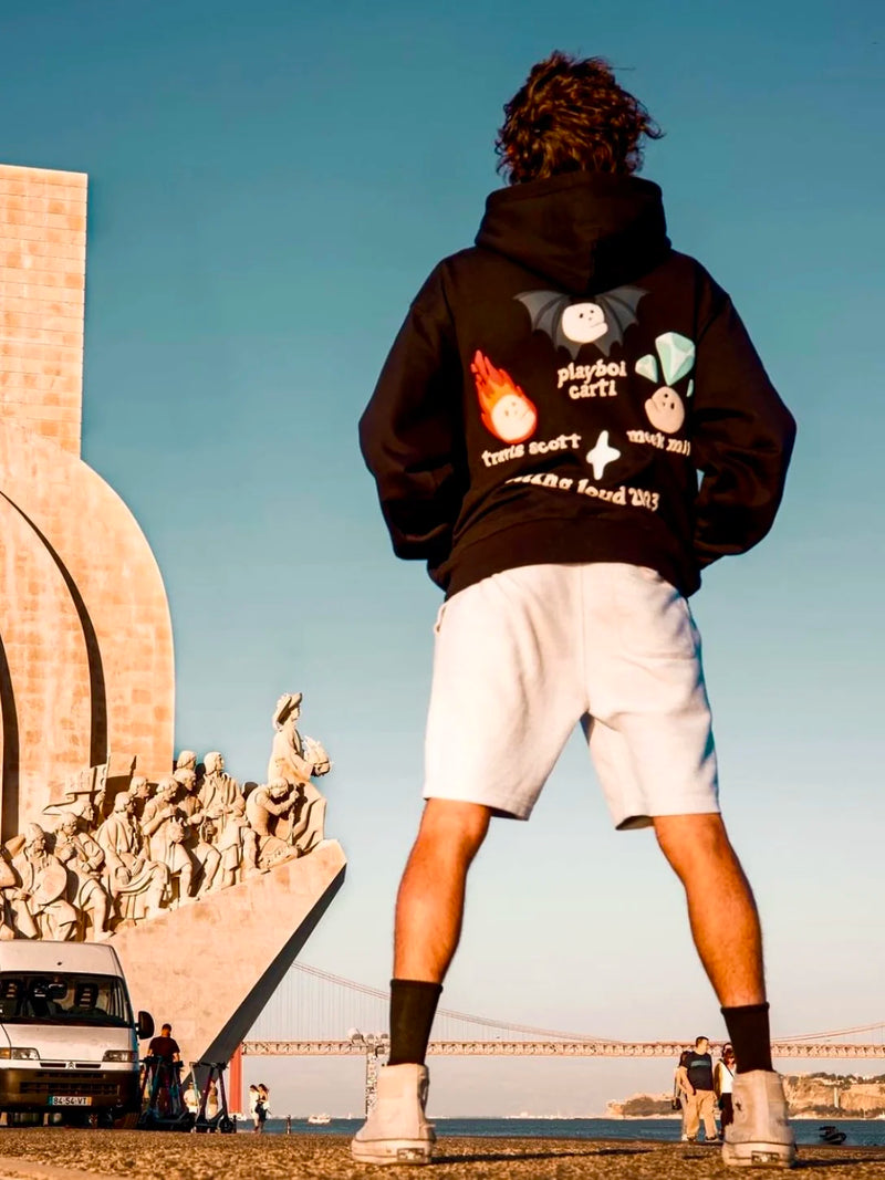 Gothic Oversized Tee – Cpfm Kanye West Brand Fashion Foam Print Design Quality High – Streetwear Fashion for Men & Women