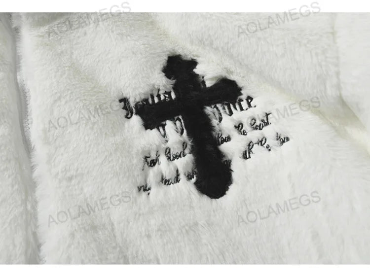 Y2K Skeleton Graphic Hoodie Layered Streetwear
