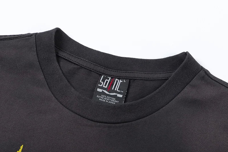 Vaporwave Streetwear – New Saint T Shirts Men Woman High Quality Casual Loose Angel – Urban Streetwear for Men & Women