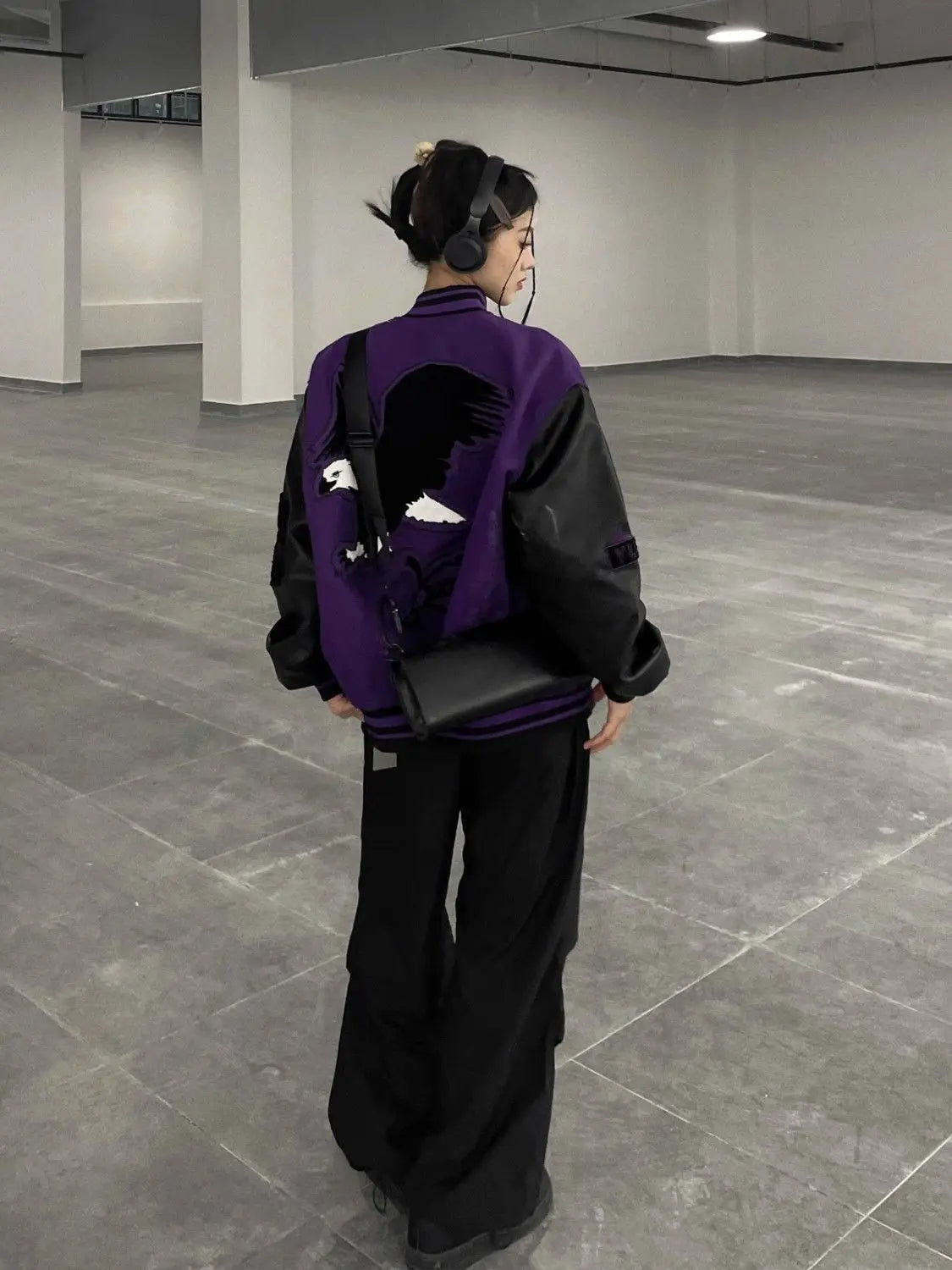 skeleton graphic hoodie, layered outfit, for men, fall streetwear outfit, oversized style, layered fashion, modern aesthetic, graphic detail