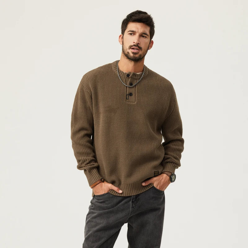 varsity graphic knit, unisex street look, trendy streetwear apparel for men and women