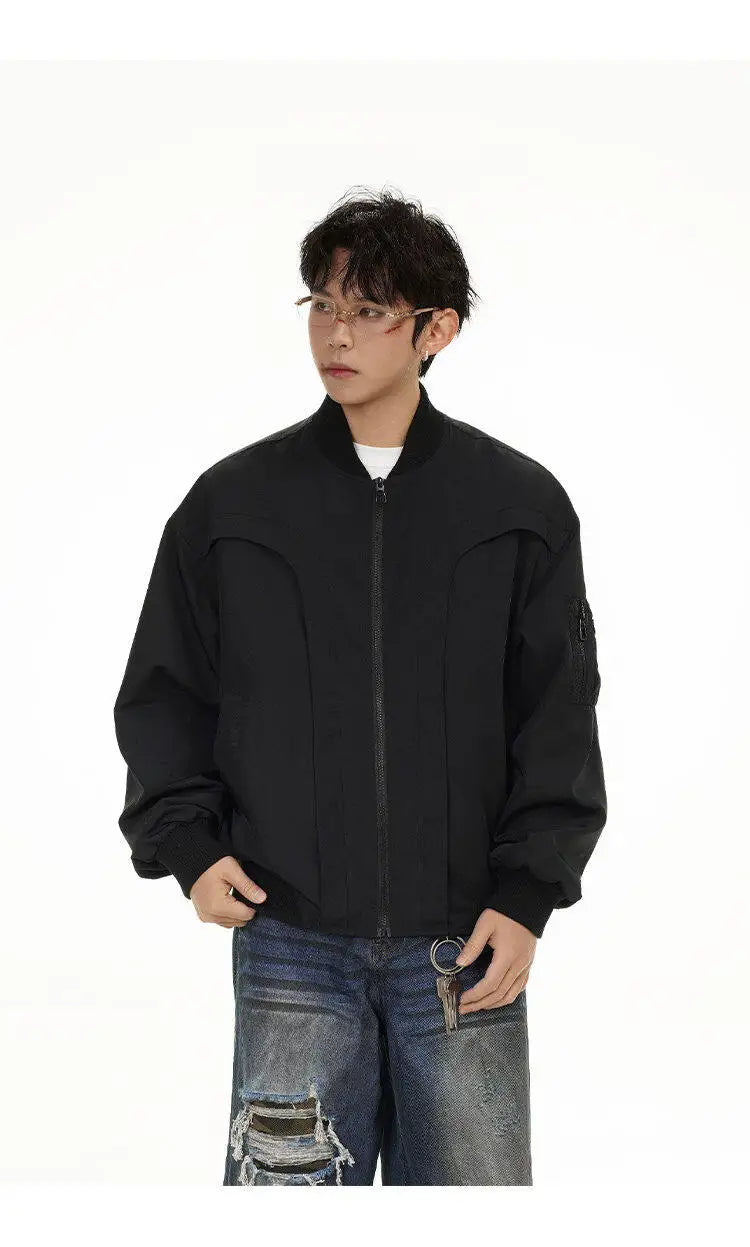 bold graphic winter coat, unisex street style, men's streetwear fashion, trendy oversized fit, urban techwear design, modern 