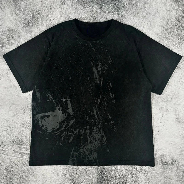 Y2k Vintage print – American Fashion Trend Vintage Cotton T Shirts Men Women Y2K