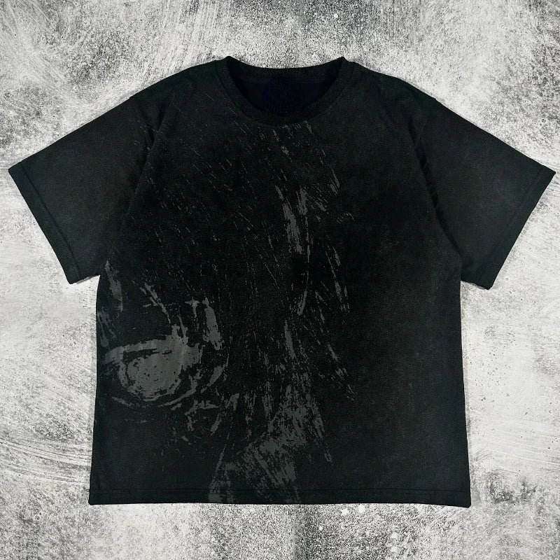 Y2k Vintage print – American Fashion Trend Vintage Cotton T Shirts Men Women Y2K