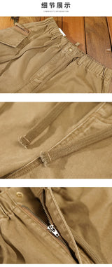 japanese streetwear cargo big pockets joggers pants men harajuku harem trousers straight wide loose casual male workpants cotton unique joggers style 5110