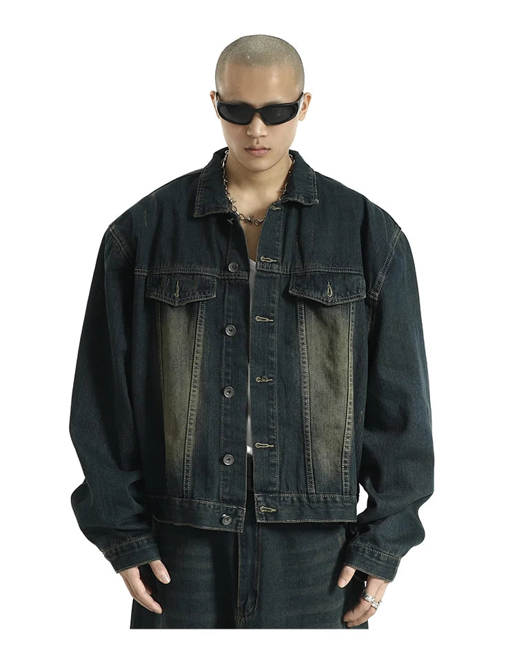 retro washed harajuku denim jacket and coat mens fashion hip hop jeans loose outerwear new casual streetwear baggy jackets na - variant style 6461fe for streetwear fashion