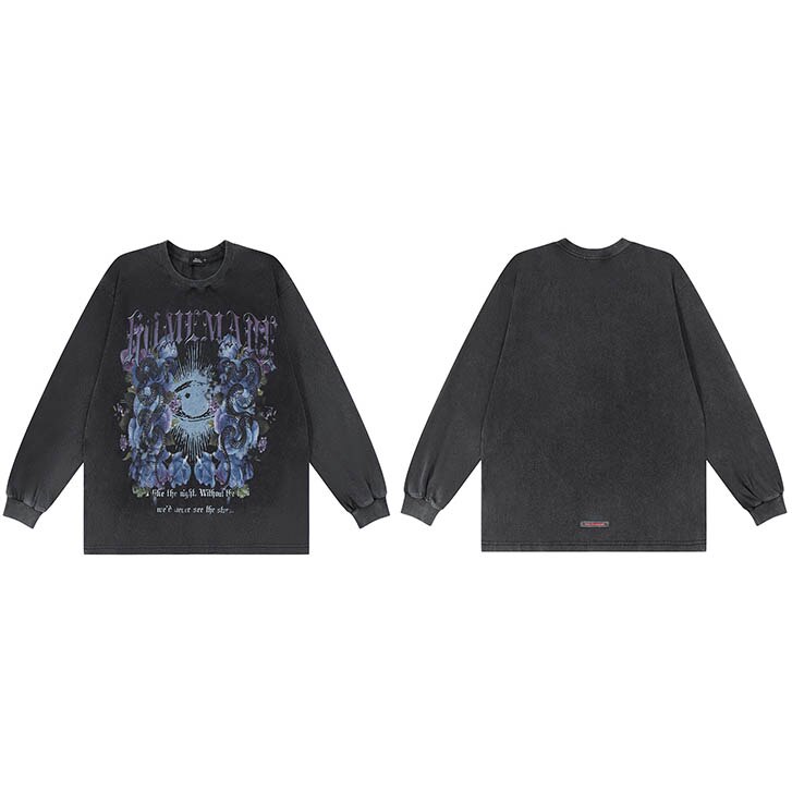 "Live Made" Unisex Graphic Sweatshirt Daulet Apparel