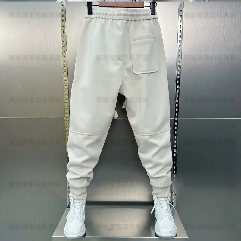 sweatpants mens pants sport trousers for men wide pants man gym man big size american style autumn winter korean mens clothing sporty tapered joggers