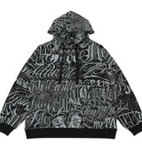 Y2K barcode glitch featuring mens harajuku printed hoodie sweatshirt unisex new casual streetwear hooded warm tops pullovers loose hip hop hipster hoodies