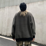 y2k knitted sweater, photo-ready sweater, cozy fashion fit, stylish street outfit, modern aesthetic appeal
