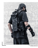 fashion hip hop sleeveless vest men cargo waistcoat with pockets military jacket new casual streetwear tactical sweatshirts n - variant style ec8adf for streetwear fashion