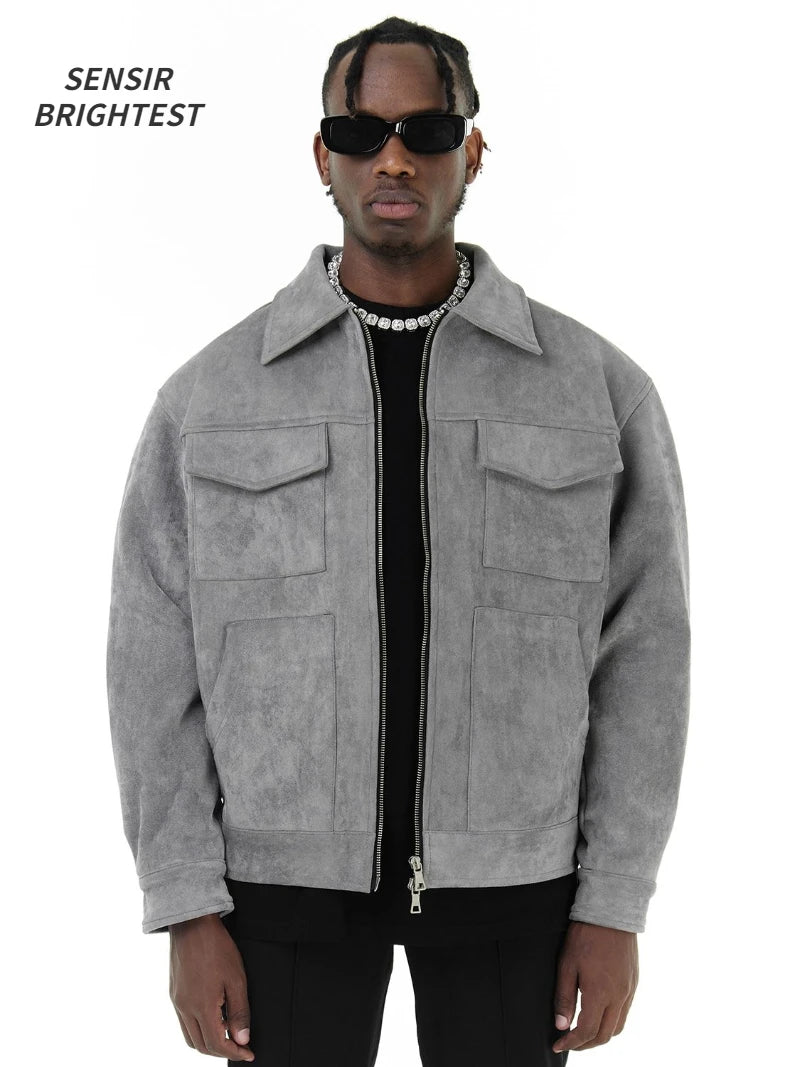 techwear bomber jacket, urban fashion, men's streetwear fashion, oversized urban jacket, high quality cold-weather coat