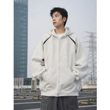 Heavy Weight American Hoodie Mens Spring Autumn 2024 Color Blocking Lo