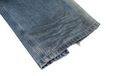mens baggy jeans blue distressed ripped loose denim pants streetwear oversized hip hop jeans trousers unique jeans style 622