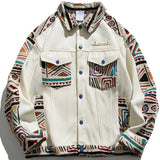Bomber vintage urban quilted streetwear parka