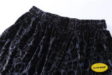 Harajuku Vintage t-shirt – Velvet Leopard Short Sleeve T Shirt Short Sets Summer Mens H