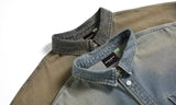 techwear zip bomber, urban fashion, for men, fall streetwear outfit, oversized style, layered fashion, modern aesthetic, graphic detail