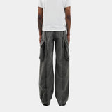 y2k streetwear tassel multi pocket jeans for men straight solid baggy cargo pants pantalones hombre casual denim trousers 1 unique cargo style 498