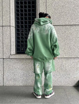 y2k knitted sweater, photo-ready sweater, cozy fashion fit, stylish street outfit, modern aesthetic appeal