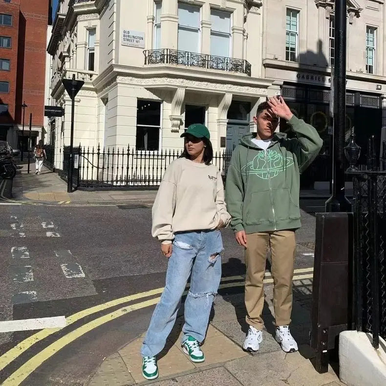 Club Paradise Limited Winter Thickened American Hooded Sweat…
