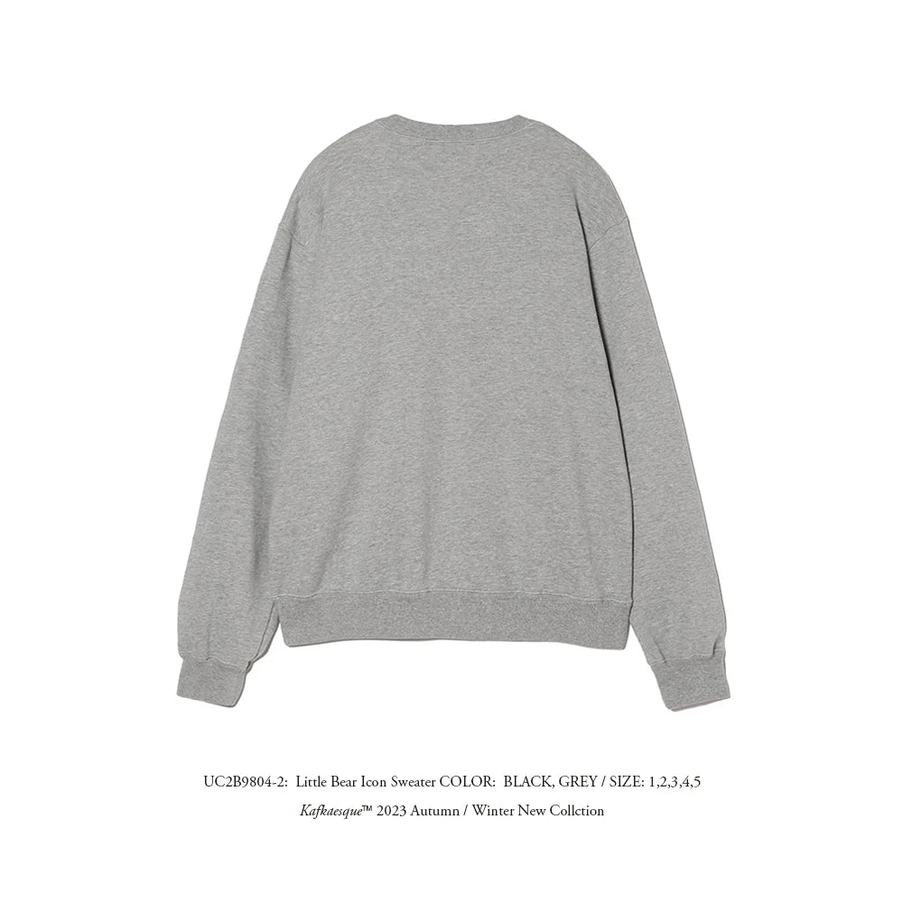 vaporwave aesthetic drop featuring new luxury 2023 undercover bears u letter pullover hoodies hoody hooded sweatshirts velvet cotton thick fleece us size 562