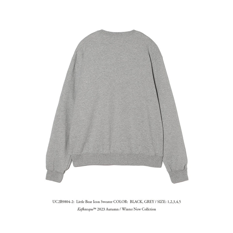 vaporwave aesthetic drop featuring new luxury 2023 undercover bears u letter pullover hoodies hoody hooded sweatshirts velvet cotton thick fleece us size 562
