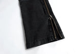high street multi pockets tooling pants men army green cargo pants hip hop mopping trousers with band unique cargo style 211