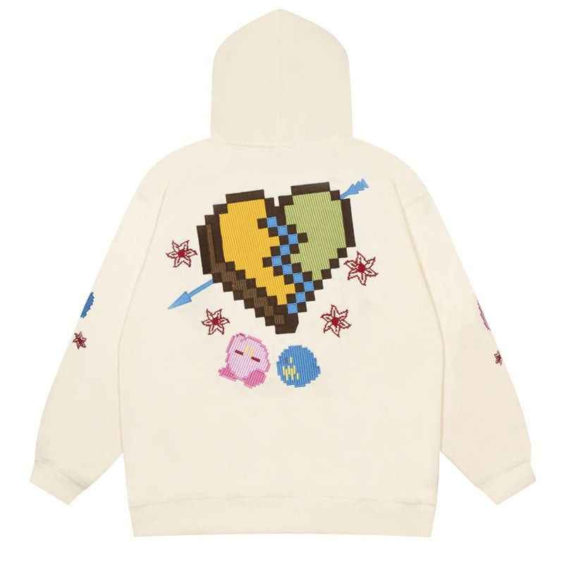 "Star World" Graphic Unisex Streetwear Vintage Women Men Y2K Hoodie