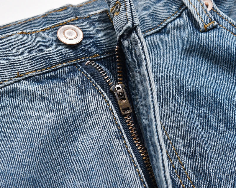 2024 european and american patchwork washed wide denim jeans y2k street wear splicing patches damaged flare pants jeans for men unique jeans style 261