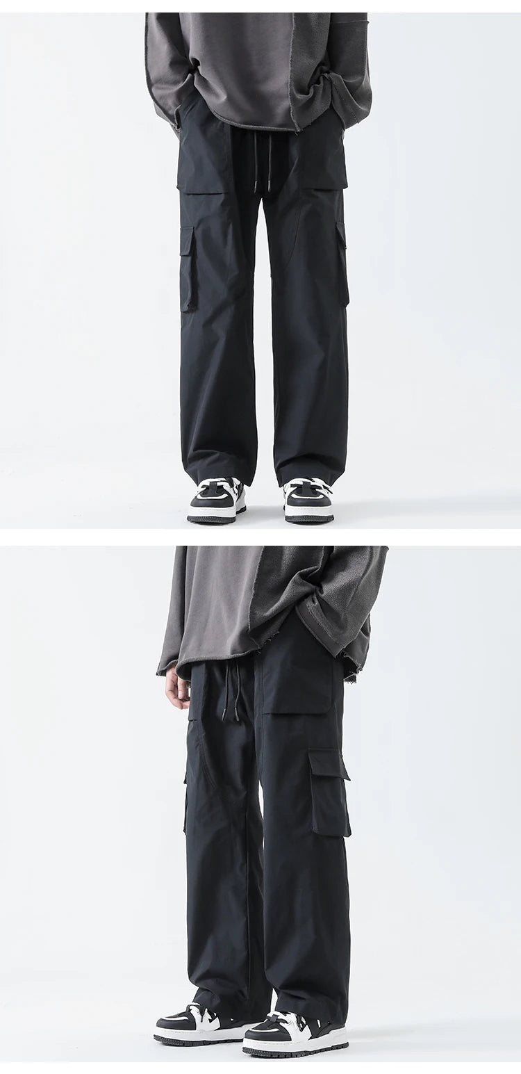 mens black pants hip hop streetwear fashion jogger harem trousers man casual sweatpants male pants big size 5xl unique joggers style 1262