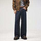 classic primary color jeans mens loose casual straight cleanfit fashion denim jeans pants man streetwear jeans trousers urban skinny jeans