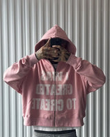 European And American Fashion New Letter Printed Oversized Hoodie Wome