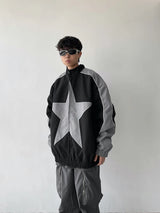 oversized grunge coat, photo-ready drip, for men, fall streetwear outfit, oversized style, layered fashion, modern aesthetic, graphic detail