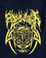Cyberpunk Anime panel – American Trendy Gothic Dragon Letter Printed Oversized T Shi