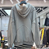 Reverse Design Process Solid Color Hoodie | Viral Graphic Hoodie Drop
