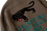 autumn and winter kanye high street yzy heavy industry animal embroidery woolen cloth clip cotton mens womens large jacket na - variant style 15654a for streetwear fashion