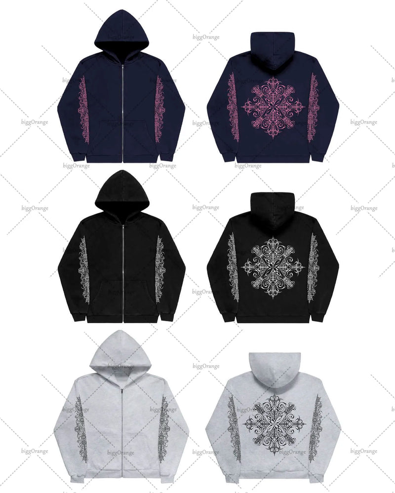 grunge knit sweater with heavyweight fabric, layered urban look for cold weather, street fashion menswear trend for seasonal 