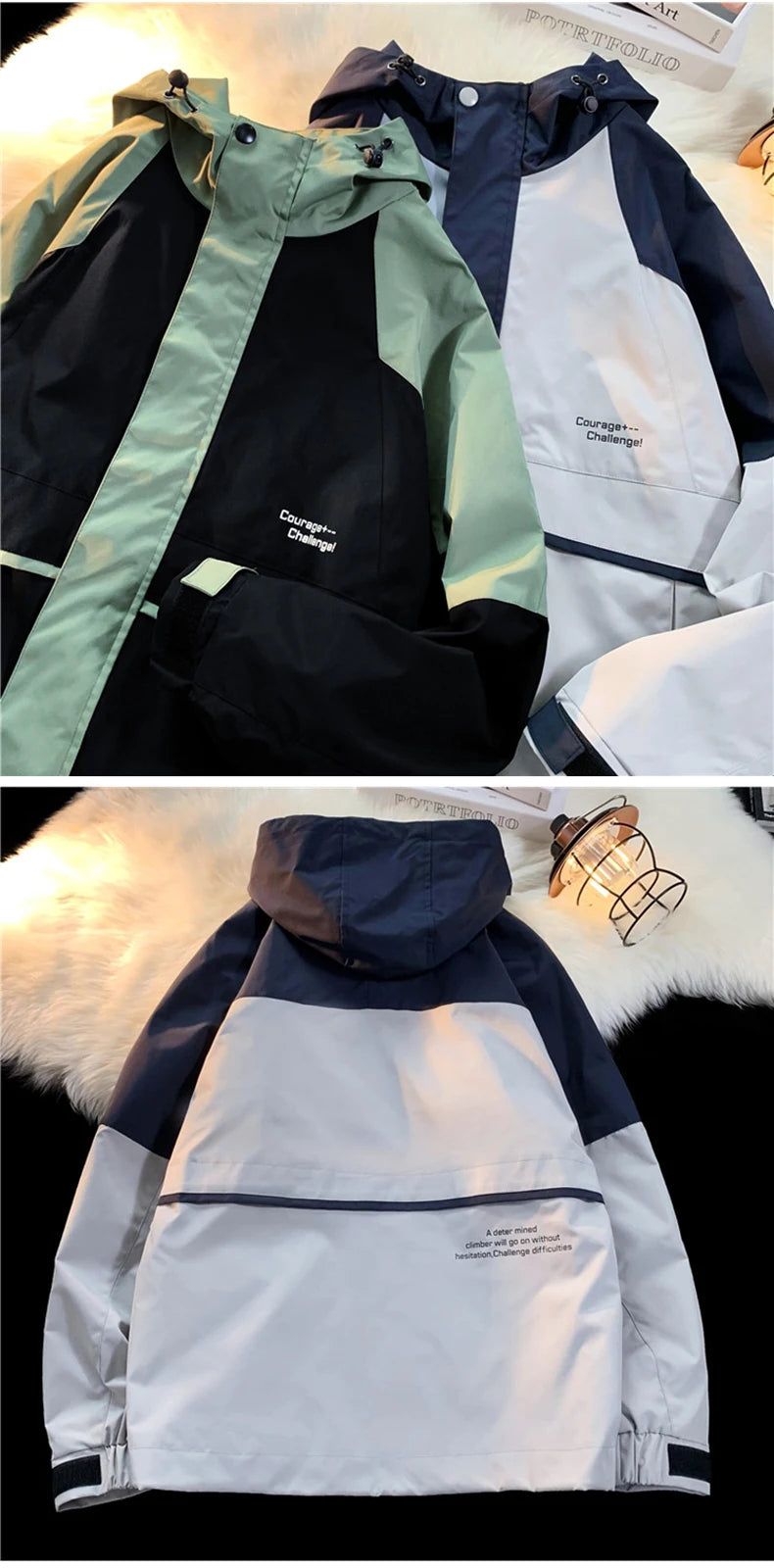 Grunge Oversized Bomber Coat Fall/Winter Drop
