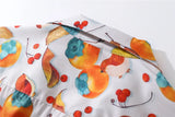Dark Icon Full Printed Men's Shirt Short Sleeve 2022 Summer Thin Material Polo Shirt