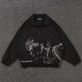 New Men Undercover Embroidery Parka noctilucent Track Zipper Casual Mess Windbreaker Hoody Trench Jackets Coat size 2 3 4 5 R089