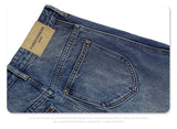 2024 autumn and winter new wave pants wash do old outline jeans unique jeans style 6273