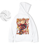 Anime Skateboard Rabbit Print Hoodies Mens Japanese Y2K Hoodie Sweatshirt