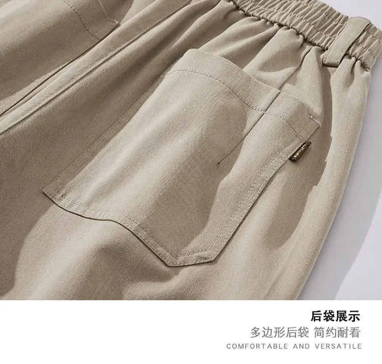 simple casual pants mens spring autumn loose fashion straight wide leg plus size pants cityboy streetwear trousers unique default style 2261